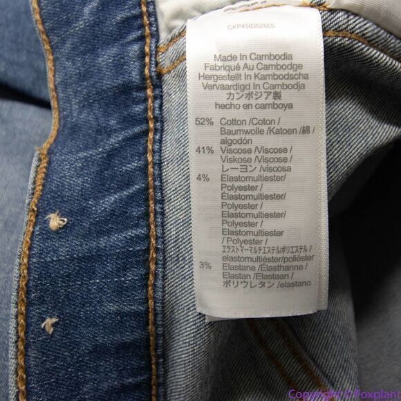NEW Madewell Stovepipe Jeans in Dearham‎ Wash, 25, NC348 - Picture 14 of 15